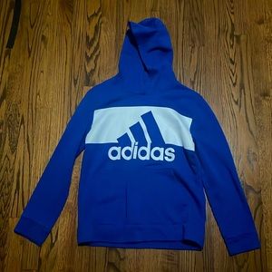 Blue adidas hoodie brand new